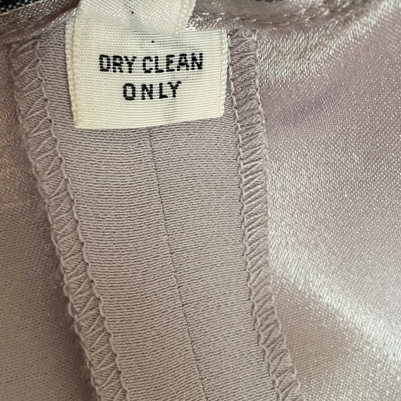 Vintage Albert Nipon Silk Sleeveless Slip Dress Lavender Purple Wrap Shawl 6 - Picture 7 of 14